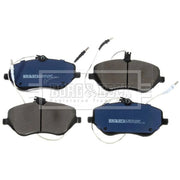 Borg & Beck 4 x Front Brake Pad Set BBP1898