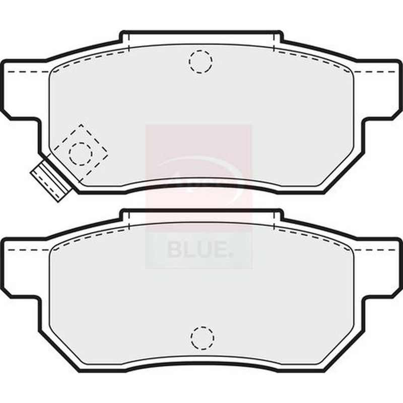 Apec Rear Brake Pad Set PD3411