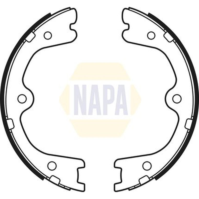 NAPA Parking Brake Shoe Set NBS5041