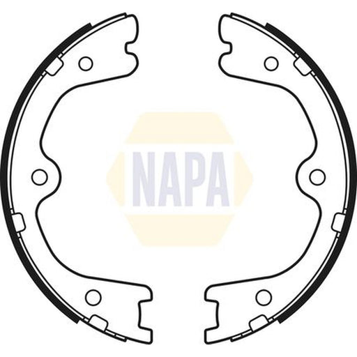 NAPA Parking Brake Shoe Set NBS5041