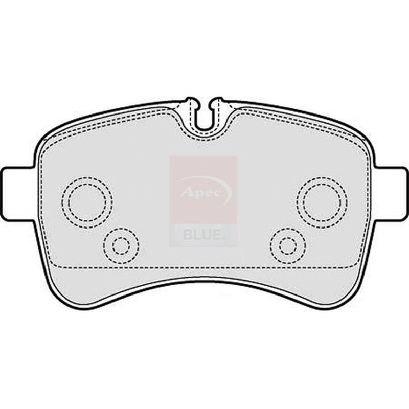Apec Rear Brake Pad Set PD3664