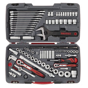 Teng Tools Socket Set MECCA PRO 127 Pieces 1/4" 3/8" 1/2" Drive
