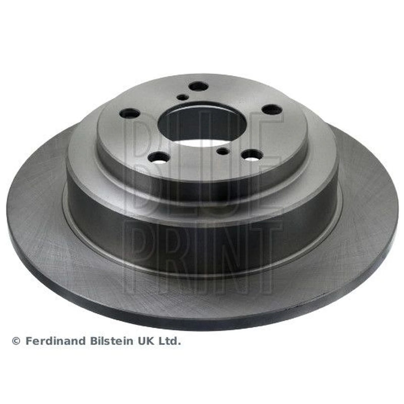 Blue Print 2 x Solid Rear Brake Discs ADS74307