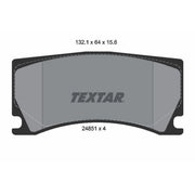 Textar Rear Brake Pad Set 2485101