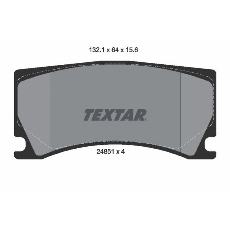 Textar Rear Brake Pad Set 2485101