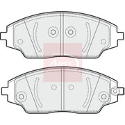 Apec Front Brake Pad Set PAD1941