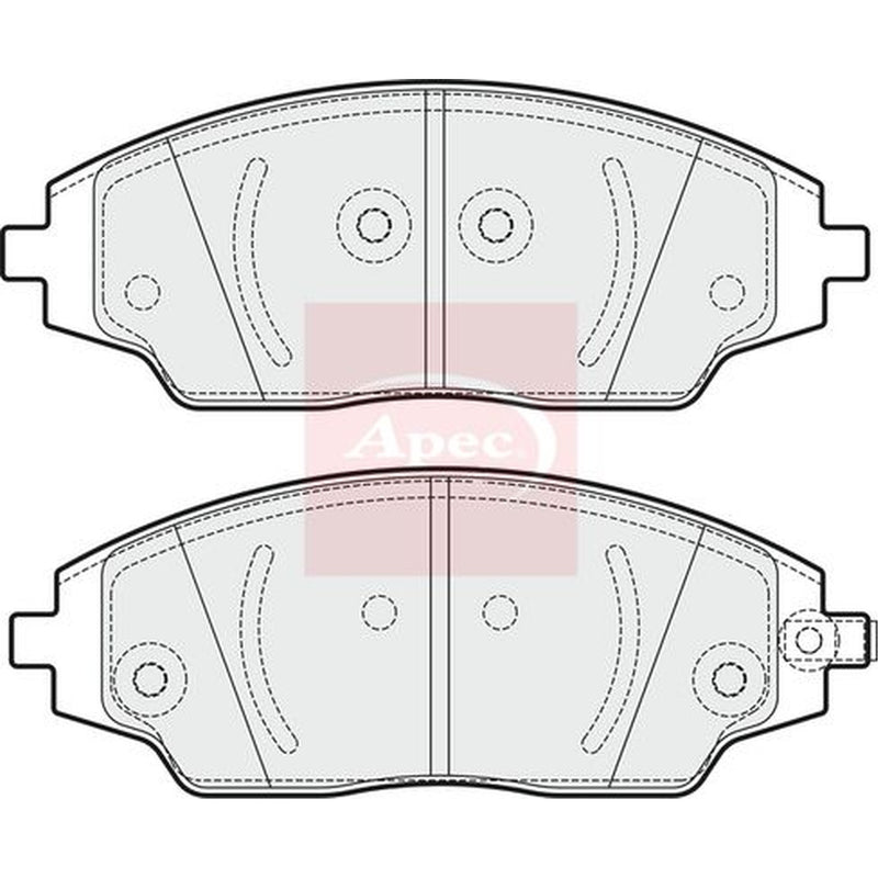 Apec Front Brake Pad Set PAD1941