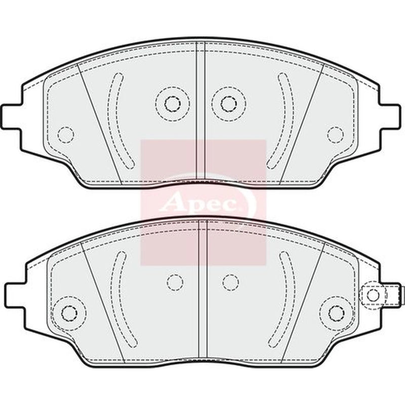 Apec Front Brake Pad Set PAD1941