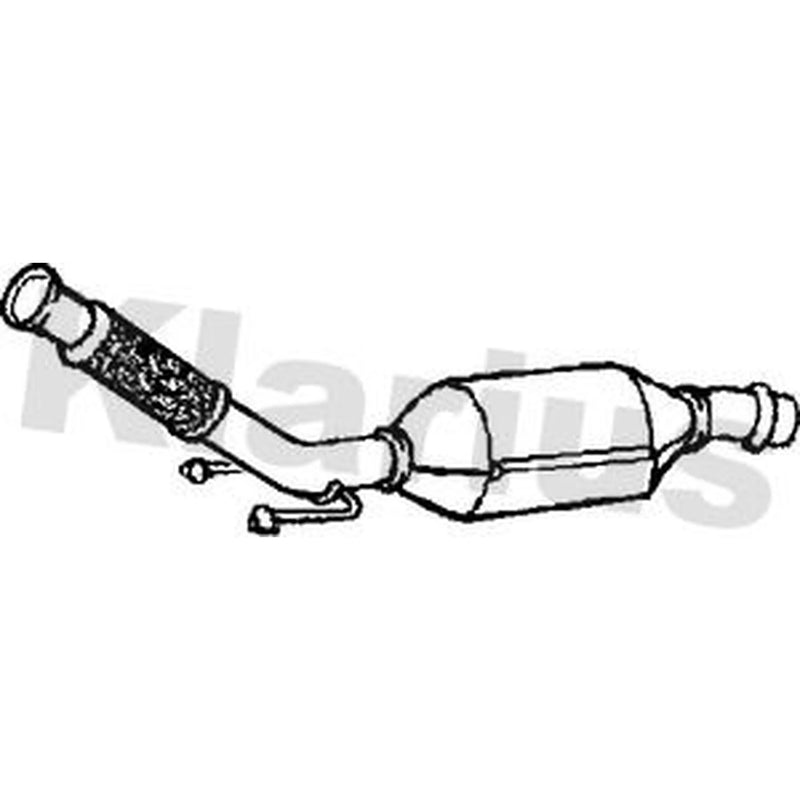 Klarius Catalyst Type Approved With Pipe 321861