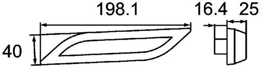 Hella 2BA 013 332-077 Direction Indicator
