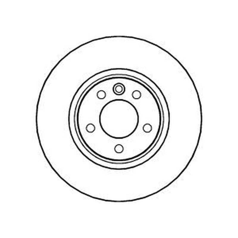 Abtex 2 x Vented Rear Brake Discs BD1151V