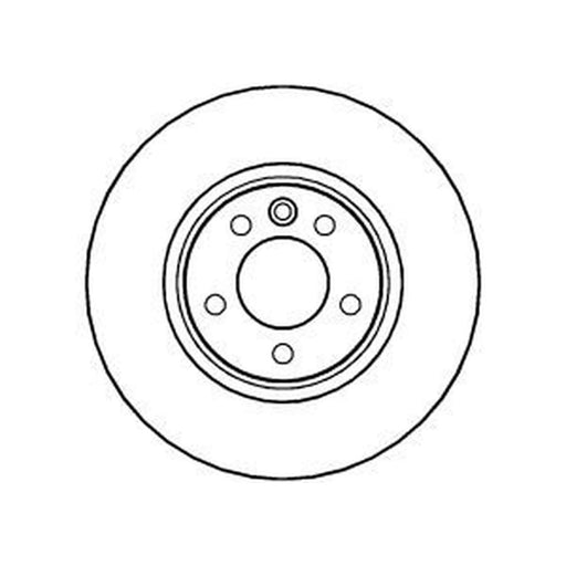 Abtex 2 x Vented Rear Brake Discs BD1151V