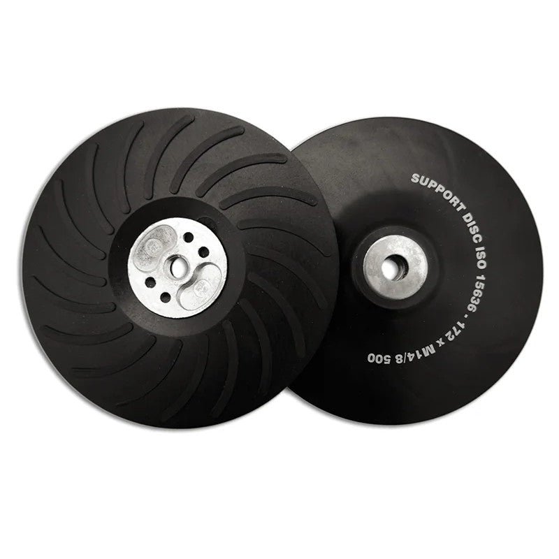 Flexipads World Class Angle Grinder Turbo Pad ISO Hard 180mm (7in) M14 - 11732