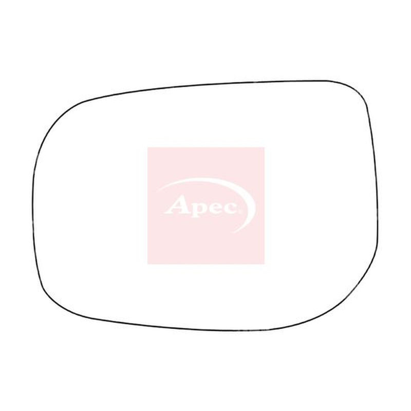 Apec Exterior Wing Mirror Glass Left AMS2189