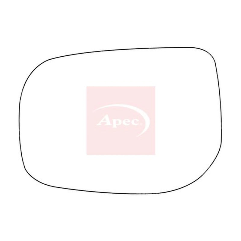 Apec Exterior Wing Mirror Glass Left AMS2189