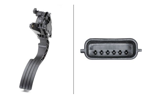 Hella 6PV 009 978-731 Sensor, accelerator pedal position