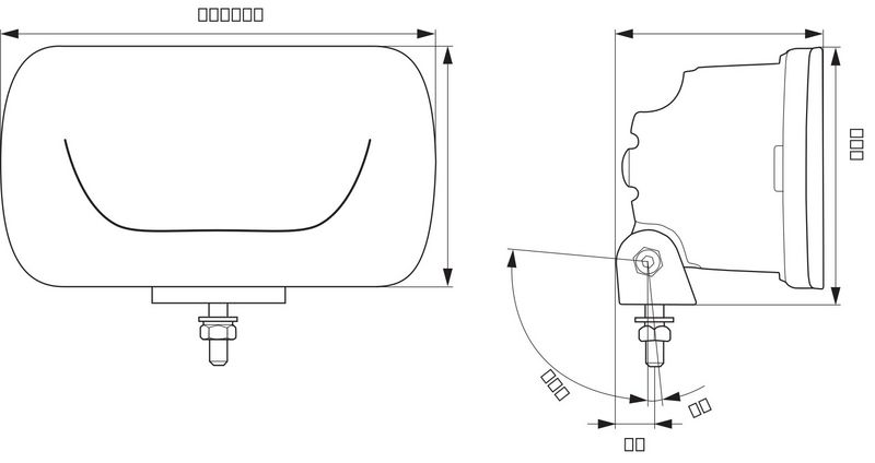Hella High Beam Headlight 1FE 016 773-001 1546063