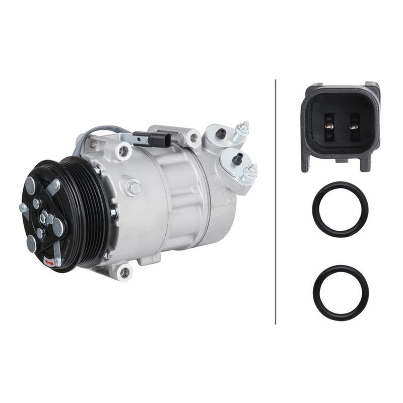 Hella Air Conditioning Compressor 8FK 366 201-491