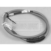 Borg & Beck Handbrake Cable Left Rear BKB2813