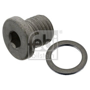 Febi Oil Sump Screw Plug Steel 46398