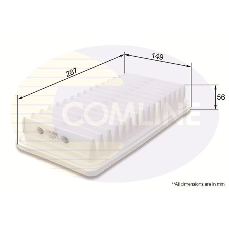 Comline Engine Air Filter CTY12095