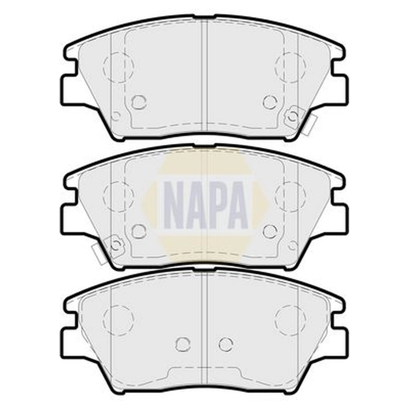 NAPA Front Brake Pad Set NBP1911