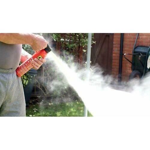 AA Fire Extinguisher Powder Compact Portable Car Home Caravan + Bracket 950g AA  - Town Parts