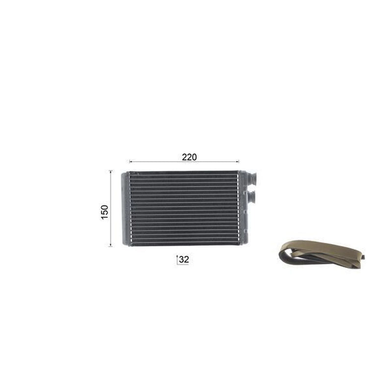 Mahle Heater Matrix Core Heat Exchanger AH 37 000S