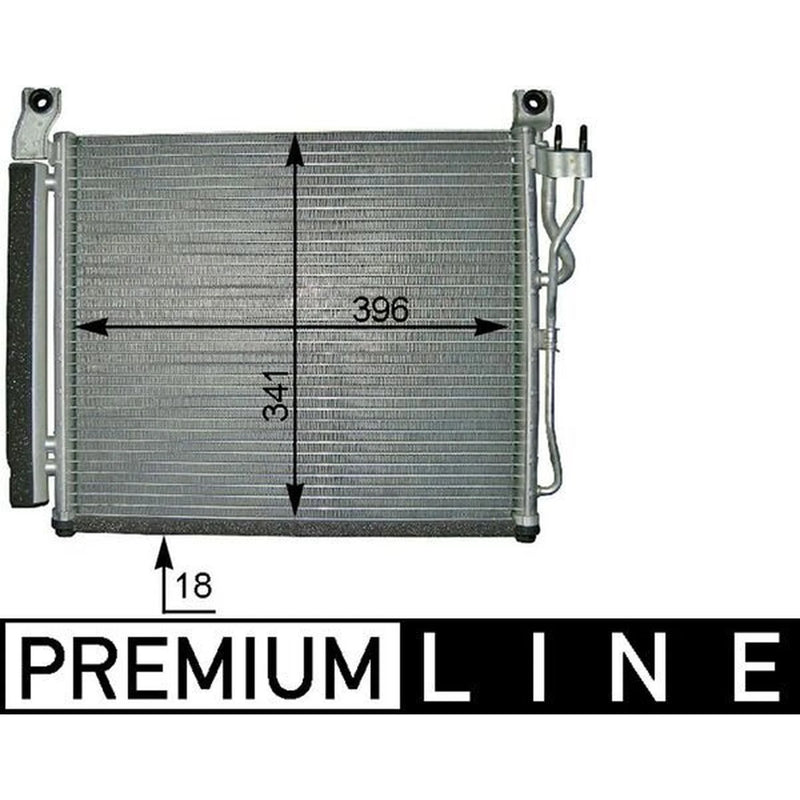 Mahle Air Conditioning Condenser AC 591 000P