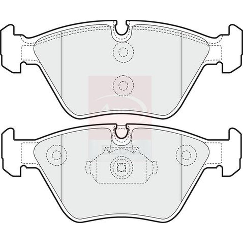 Apec Front Brake Pad Set PD3200