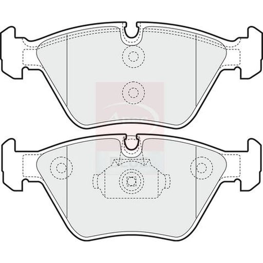 Apec Front Brake Pad Set PD3200