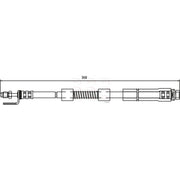 Apec Brake Hydraulic Hose Line Front HOS3678