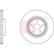 Apec 2 x Vented Front Brake Discs DSK2887