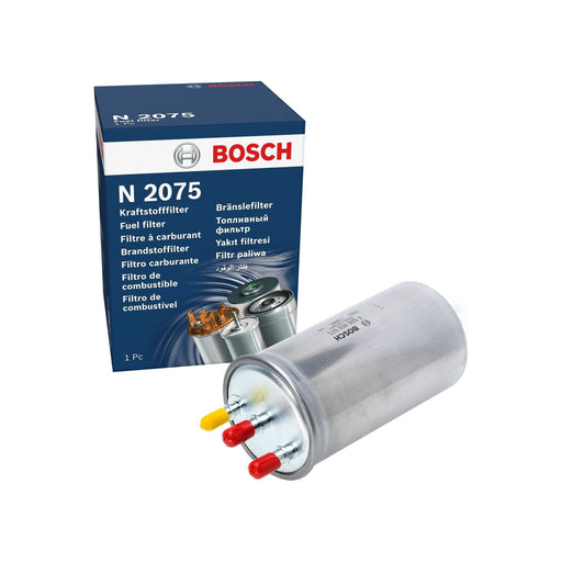 Genuine Bosch Car Fuel Filter N2075 Fits Dacia Duster Dci - 1.5 - 10-18 F0264020 Bosch  - Town Parts