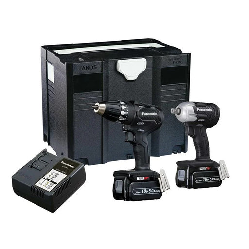 Panasonic EYC232LJ Twin Pack 18V 2 x 5.0Ah Li-ion - EYC232LJ2G31