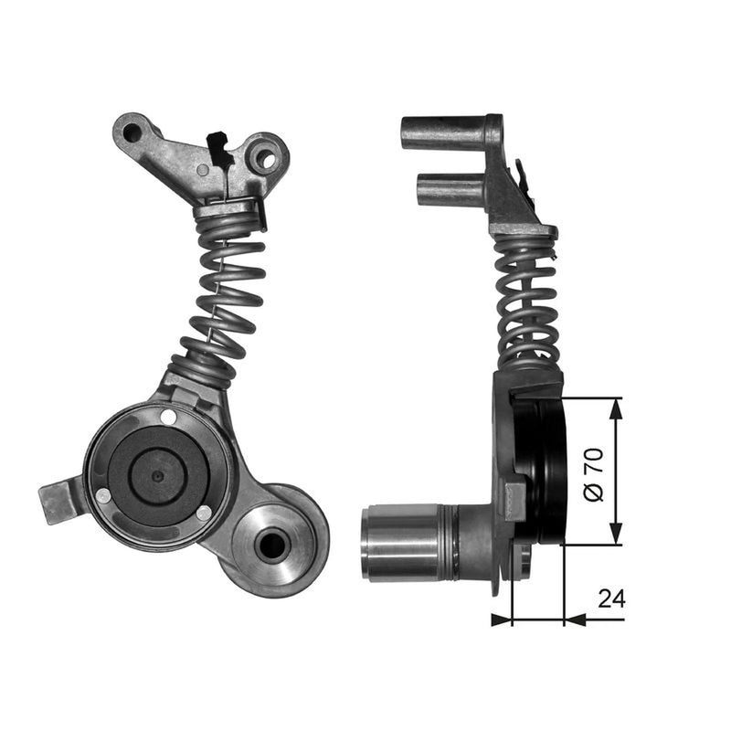 Gates Auxiliary Belt Tensioner T38406