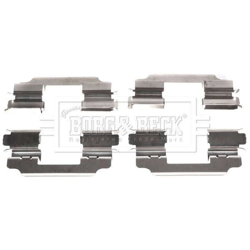 Borg & Beck Brake Pad Accessory Fitting Kit Front BBK1237