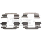 Borg & Beck Brake Pad Accessory Fitting Kit Front BBK1237