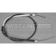 First Line Handbrake Cable Left Rear FKB3155