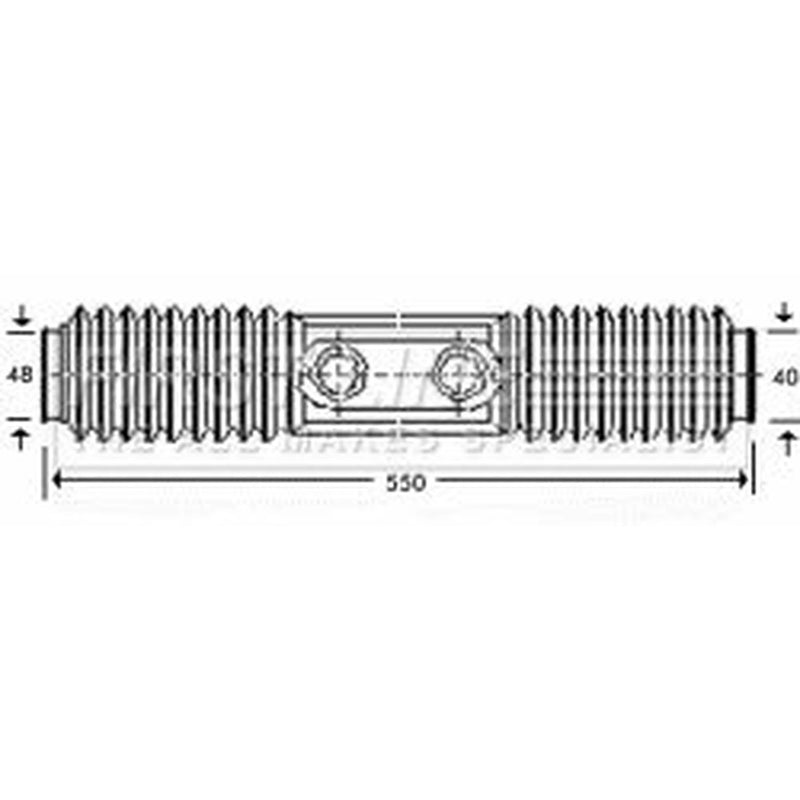 First Line Steering Bellow Kit FSG3212