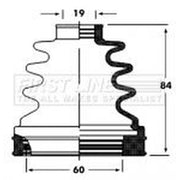 First Line Drive Shaft Bellow Kit Front Left FCB2800