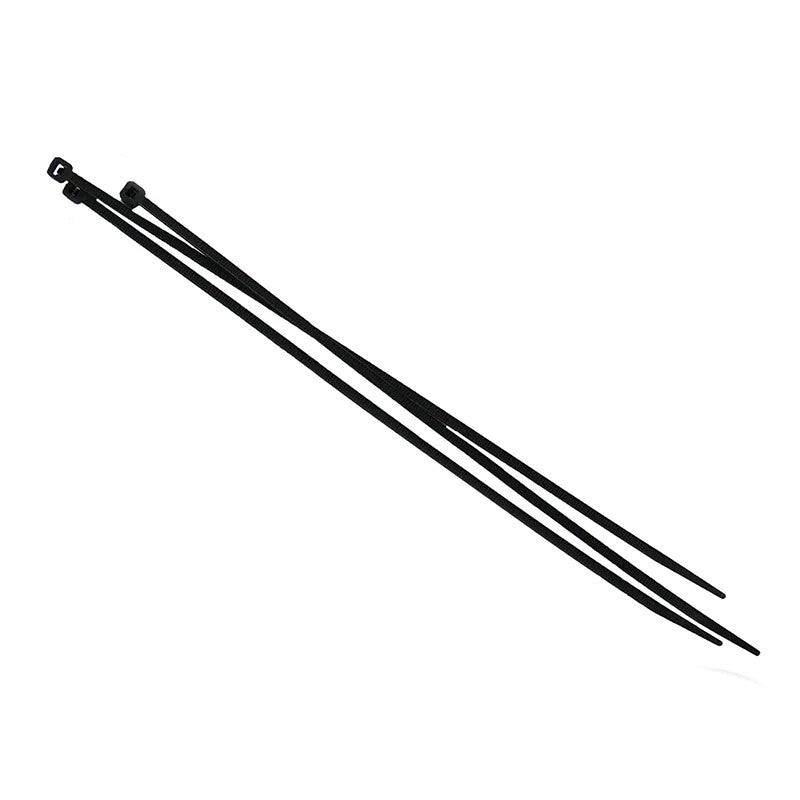 Faithfull Cable Ties Black 4.8 x (Pack 100) 250-300mm