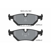 Textar Rear Brake Pad Set 2127504