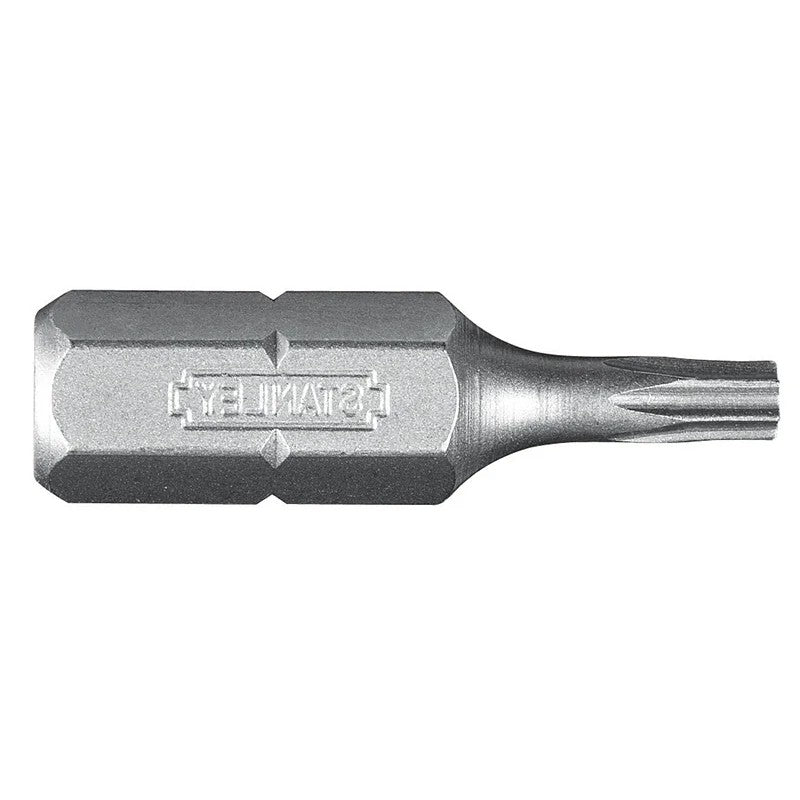 STANLEY® Hand Tools TORX Insert Bits TX25 x 25mm (Box 25) - 1-68-843