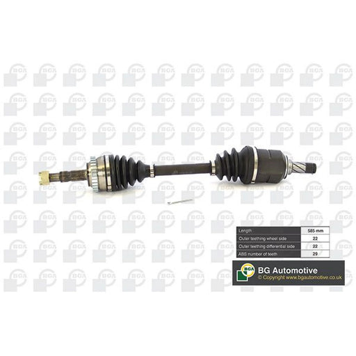 BGA CV Drive Shaft Driveshaft Front Left DS9500LA