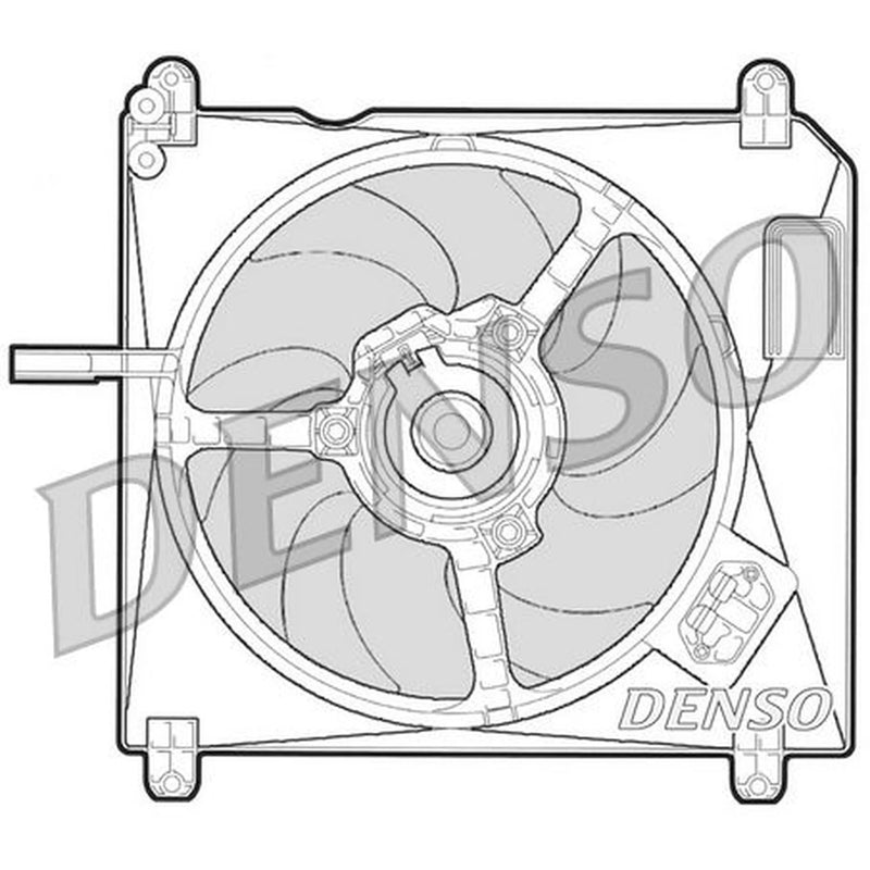 Denso Engine Cooling Fan DER09010
