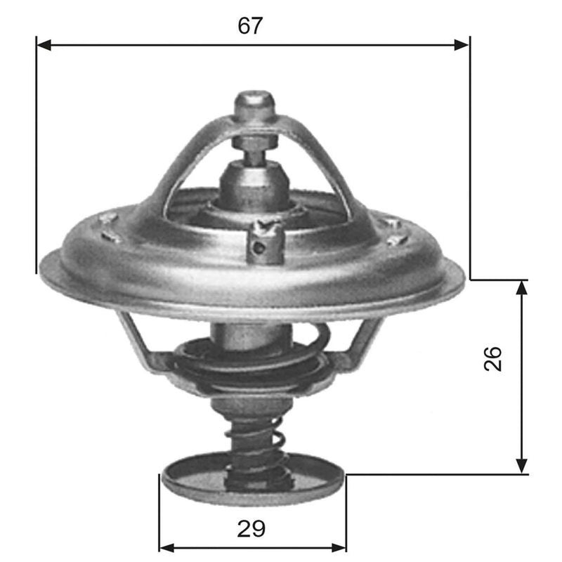 Gates Thermostat,Coolant TH09180G1