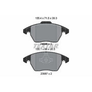 Textar Front Brake Pad Set 2469601