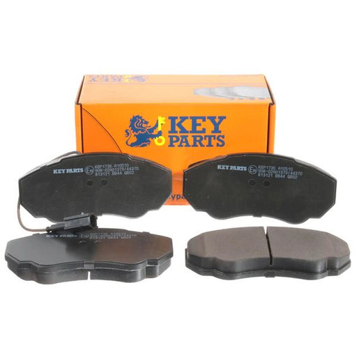 Key Parts 4 x Front Brake Pad Set KBP1736