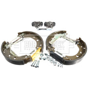 Borg & Beck Brake Shoe Set Axle Kit BBS1084K